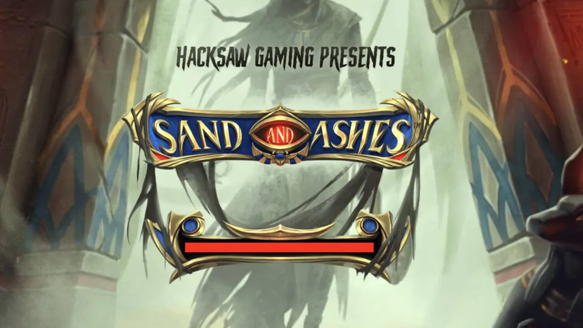 Tampilan visual slot Sand and Ashes dengan nuansa gurun Mesir yang misterius